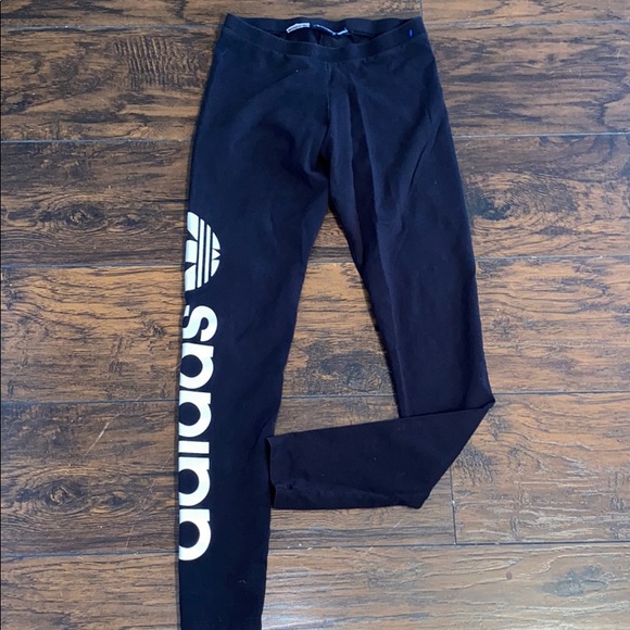 adidas Pants - Adidas cotton leggings~Size XS~